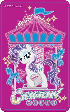 彩虹小馬悠遊卡-Rarity 