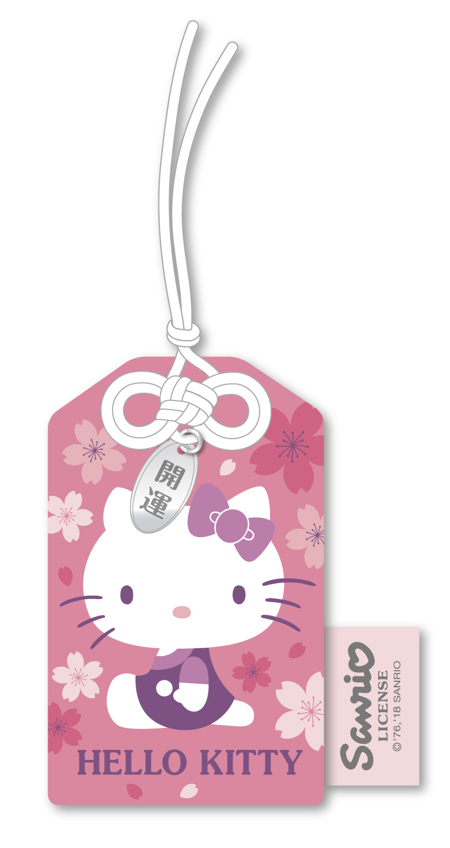 HELLO KITTY御守悠遊卡-櫻花