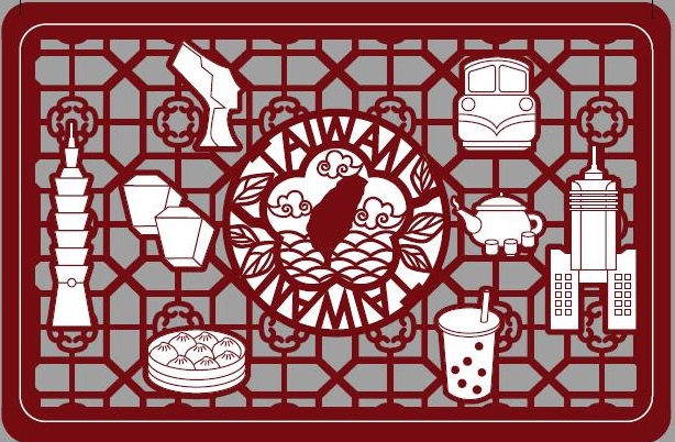 台灣懷舊風悠遊卡-窗花