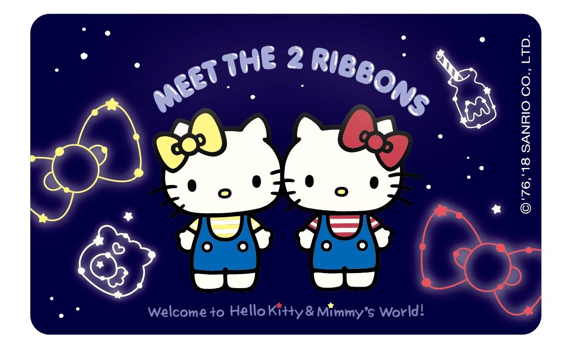 HELLO KITTY雙緞帶-星河閃卡2(全身版)