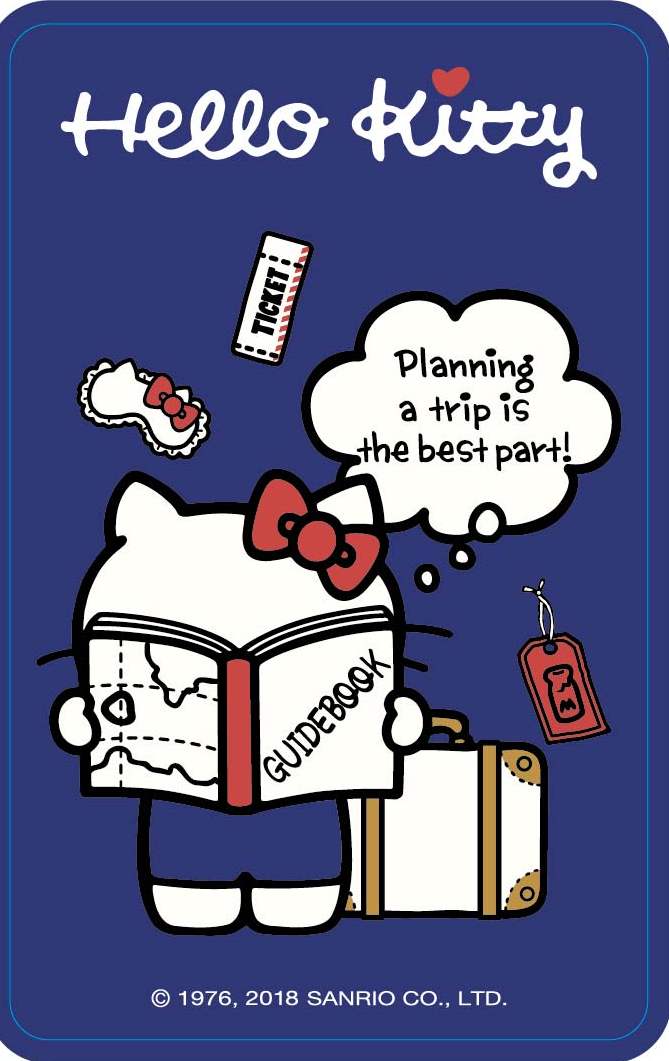 HELLO KITTY悠遊卡-環遊世界