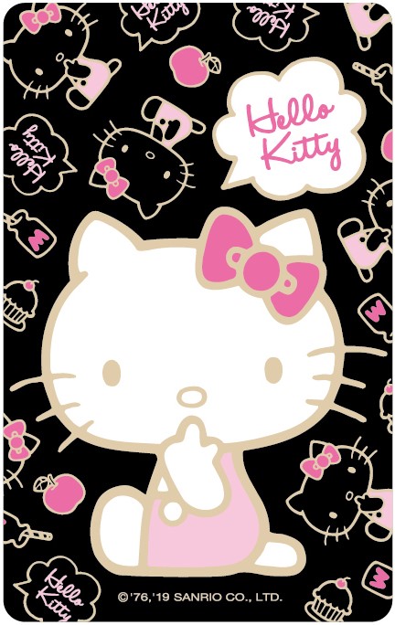 HELLO KITTY悠遊卡-粉嫩金