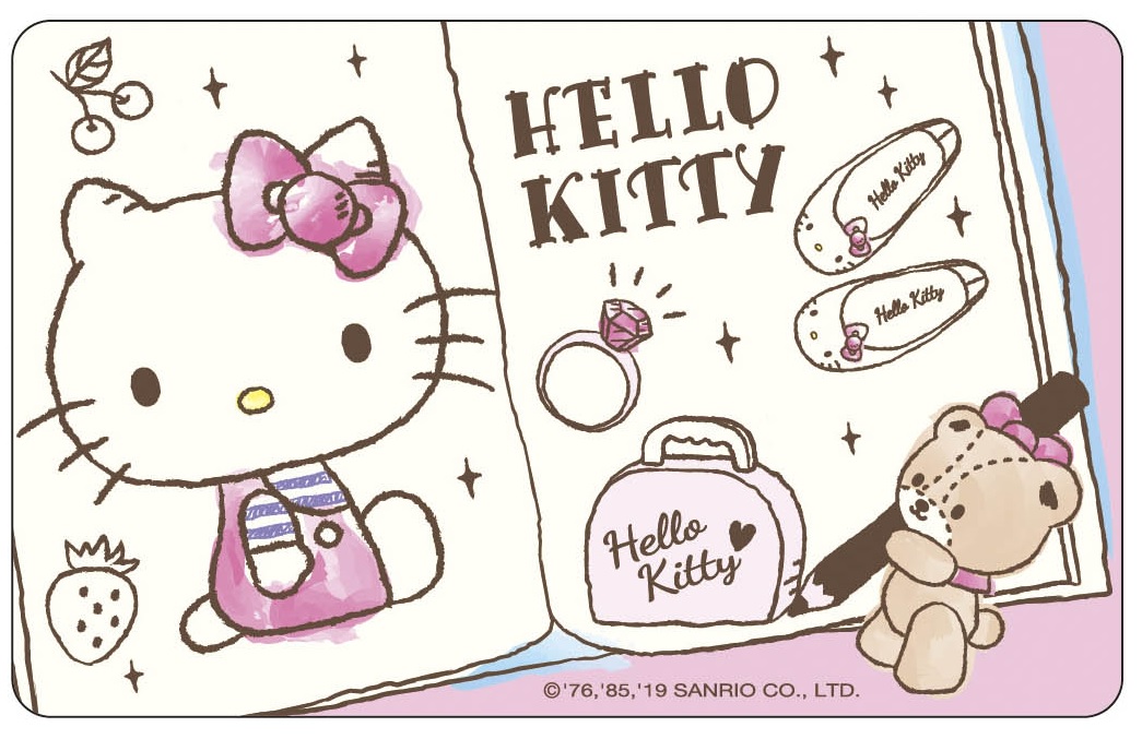 HELLO KITTY悠遊卡-塗鴉本