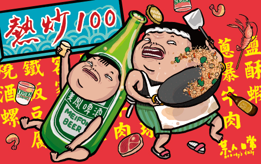 某人日常系列悠遊卡-熱炒100