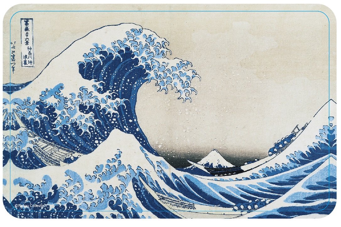 浮世繪大師悠遊卡-葛飾北齋 神奈川沖浪裏