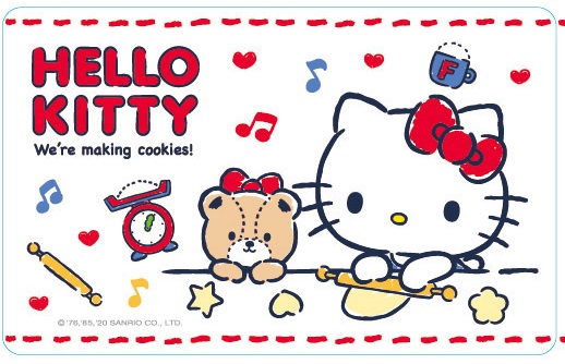 HELLO KITTY悠遊卡-做餅乾