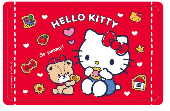 HELLO KITTY悠遊卡-吃餅乾