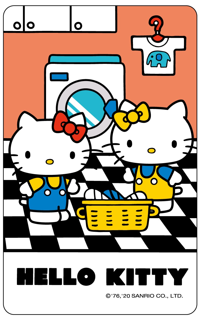HELLO KITTY悠遊卡- 洗衣樂