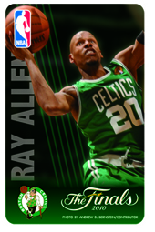NBA悠遊卡2010總冠軍版 Celtics #20 Ray Allen