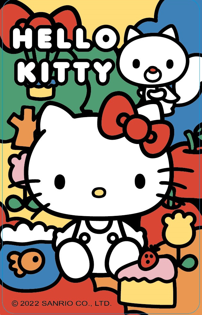 Hello kitty cutie land-colorful