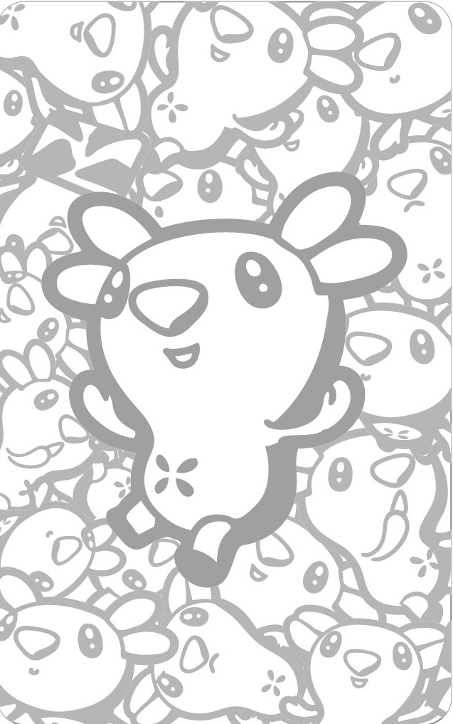 BeBe大量發生悠遊卡-燙銀版