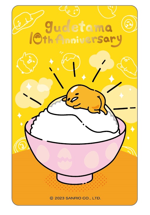 蛋黃哥10周年悠遊卡-透明卡