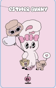 Esther Bunny悠遊卡-遛狗