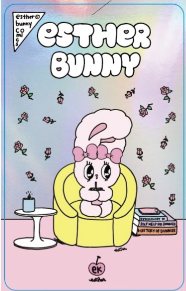 Esther Bunny悠遊卡-喝咖啡