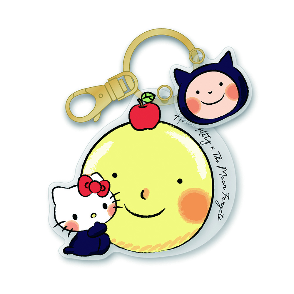 Hello Kitty x月亮忘記了造型悠遊卡-抱抱