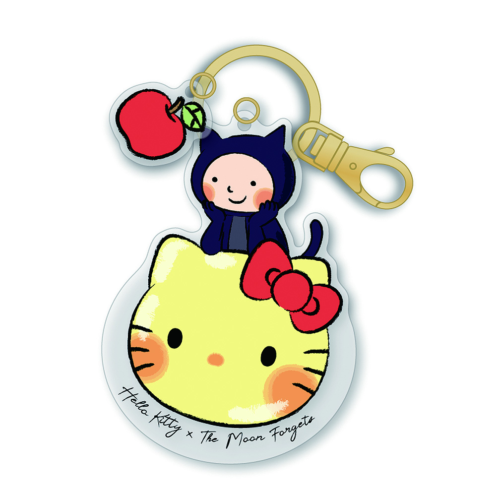 Hello Kitty x月亮忘記了造型悠遊卡-月亮