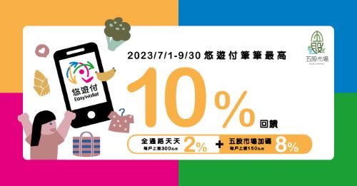慶中秋 雙北六大市場刷悠遊付最高10%回饋