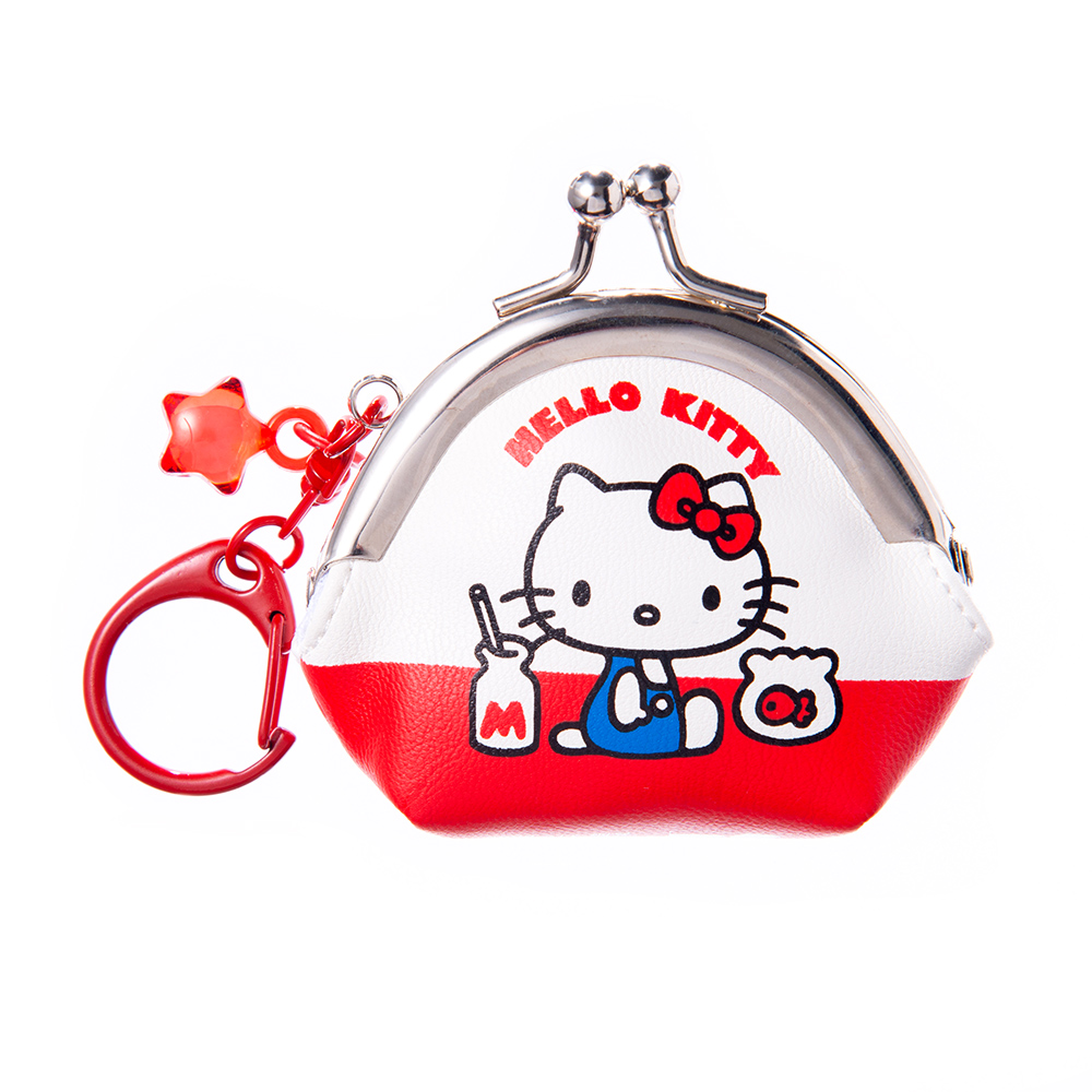HELLO KITTY3D造型悠遊卡-復古口金包