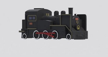 CK124蒸氣火車頭造型悠遊卡