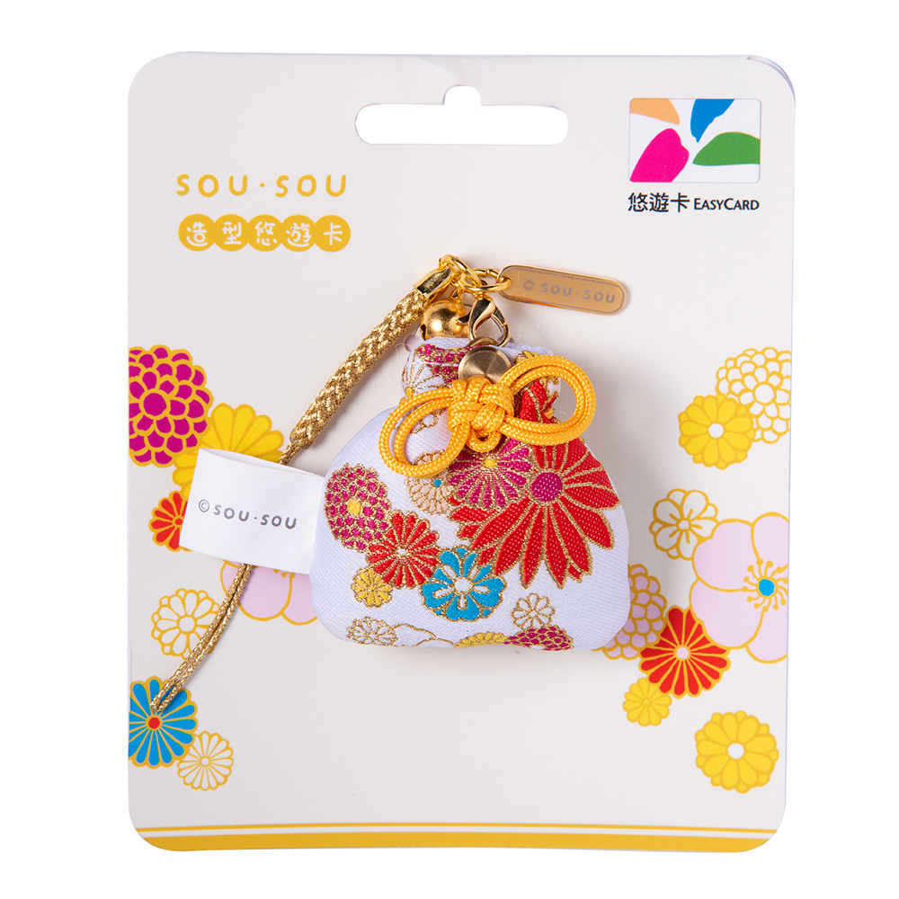 SOU．SOU造型悠遊卡-金襴緞子