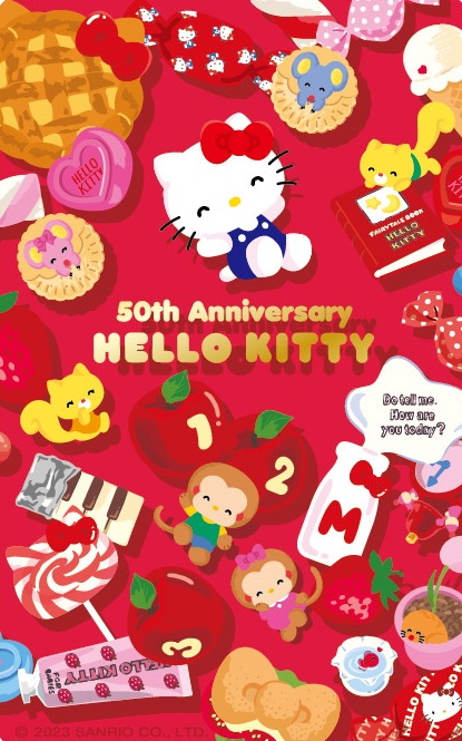 HELLO KITTY50TH悠遊卡-cookies