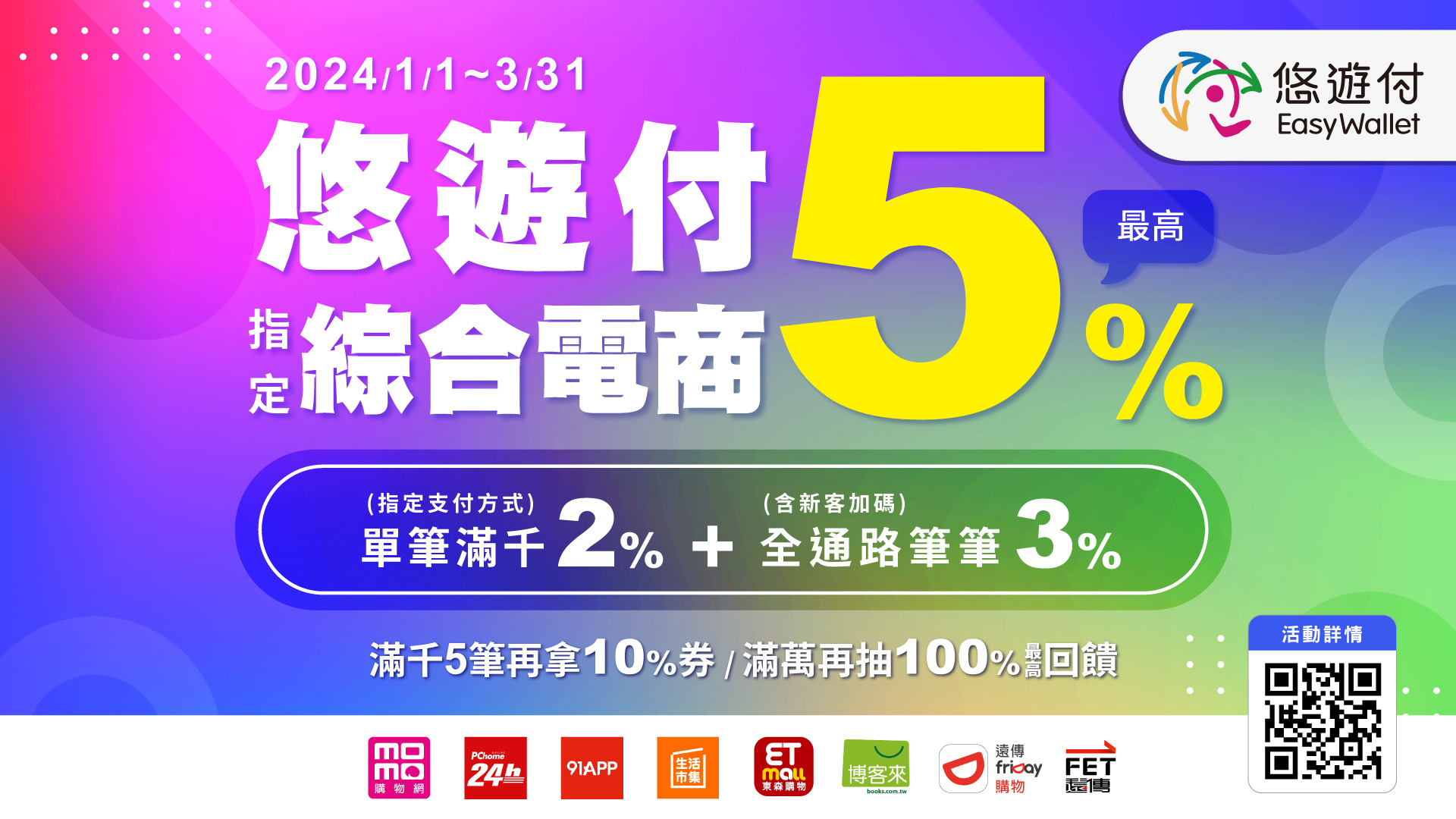 除舊佈新迎新春! 悠遊付攜手17家電商推出5-16%回饋