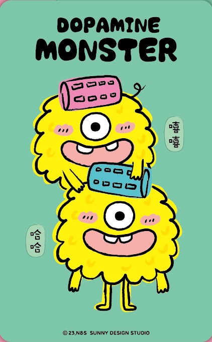 多巴胺怪獸悠遊卡(嘻嘻&哈哈)
