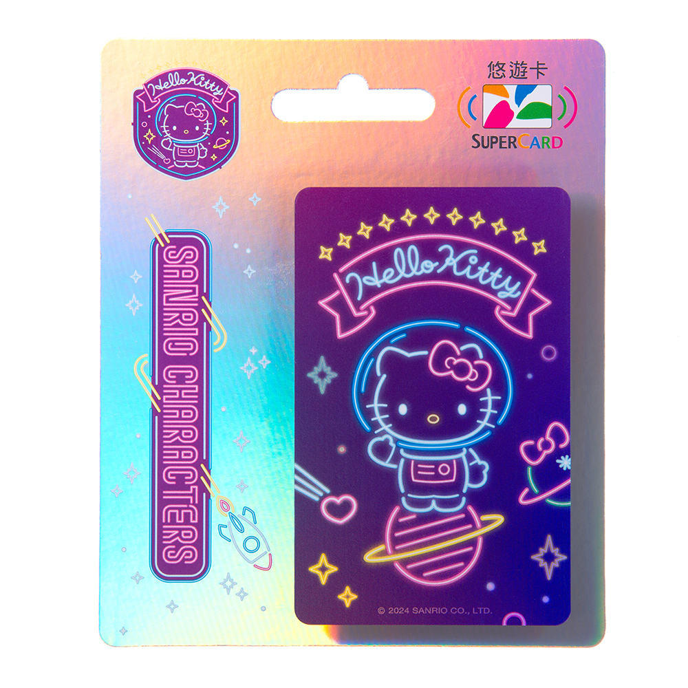 太空派對Supercard悠遊卡-Hello Kitty