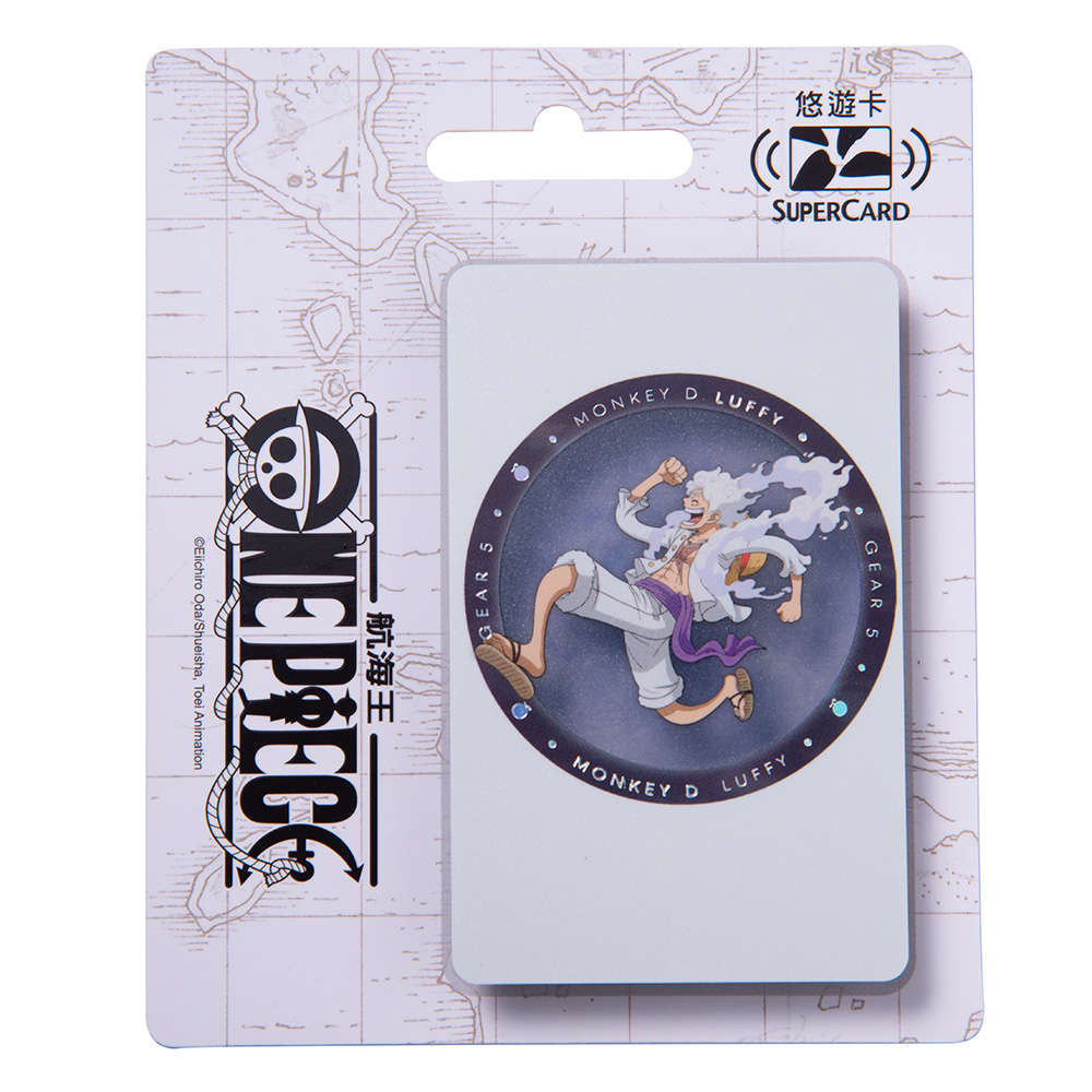 航海王Supercard悠遊卡-魯夫GEAR5(透明)