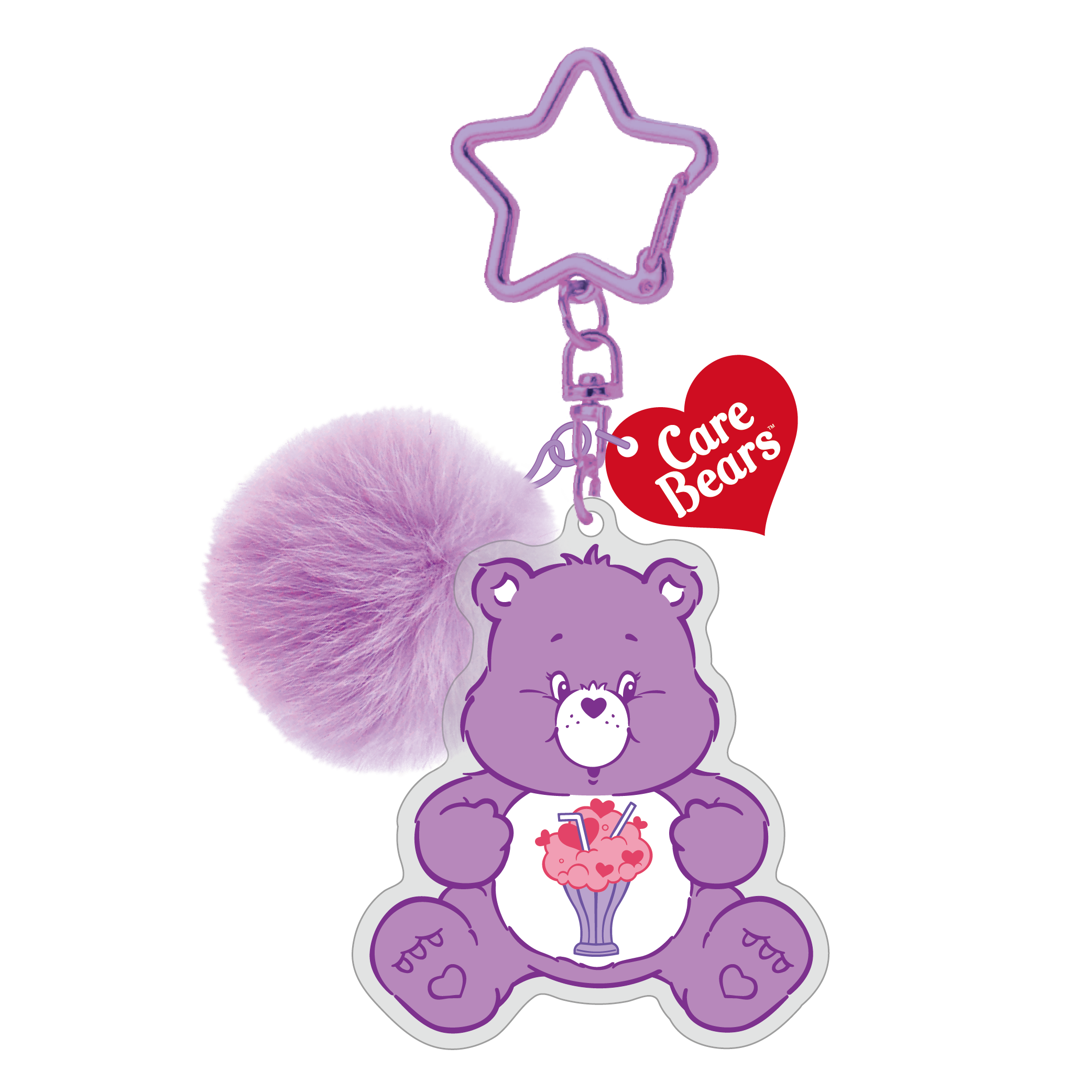 Care Bears毛球造型悠遊卡-Share Bear