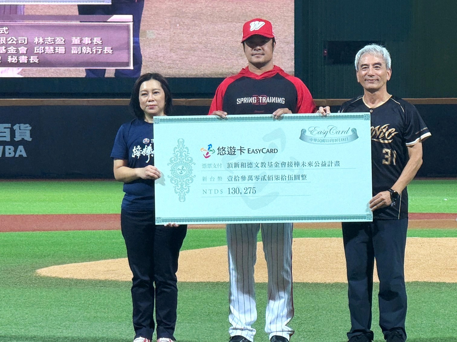 悠遊卡公司發行「林智勝紀念套組」 捐助逾26萬元支持基層棒球