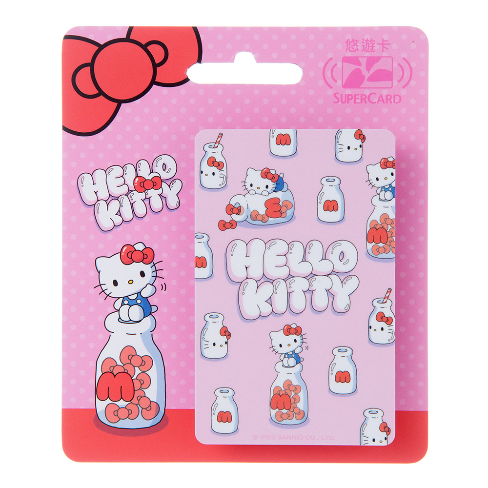 Hello Kitty的小日子SuperCard悠遊卡-甜心牛奶