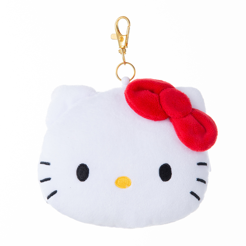 三麗鷗大臉娃娃Supercard拉繩造型悠遊卡-Hello Kitty