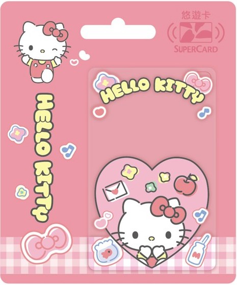 三麗鷗一起拍SuperCard悠遊卡-Hello Kitty