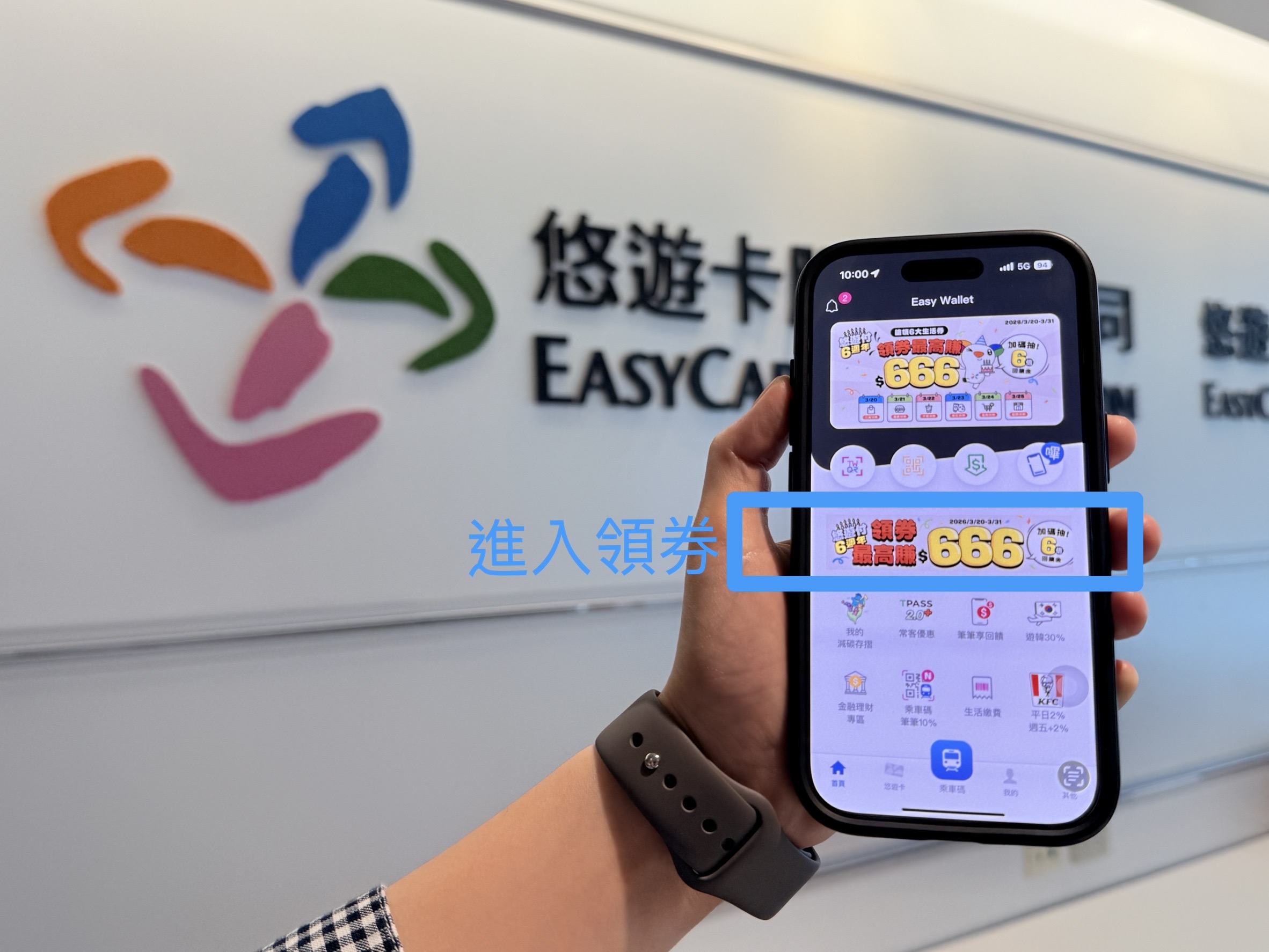 悠遊卡、悠遊付週年慶同歡 多重回饋送 最高抽6,666元