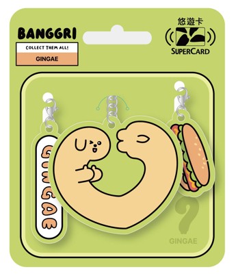 BANGGRI Supercard造型悠遊卡-GINGAE