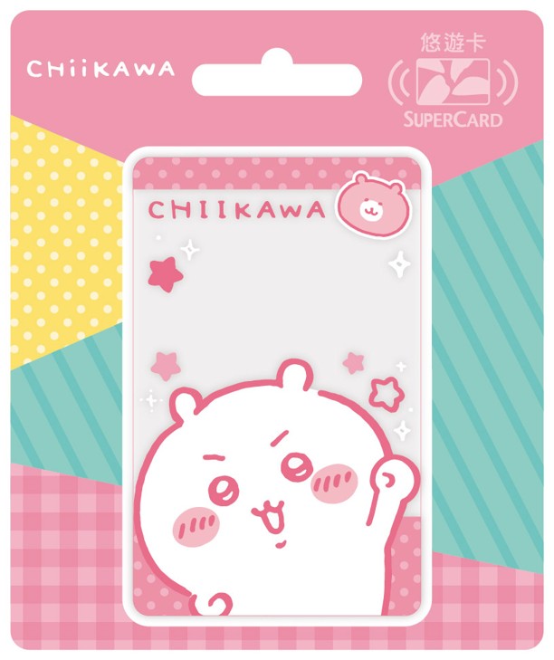 吉伊卡哇SuperCard悠遊卡-吉伊卡哇(透明卡)