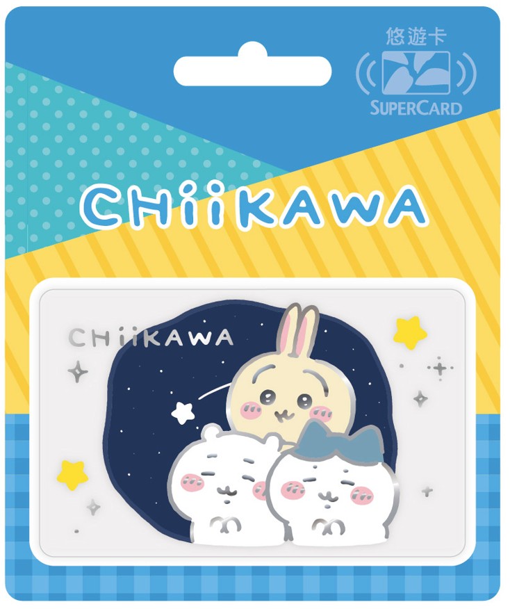 吉伊卡哇SuperCard悠遊卡-許願(透明卡)