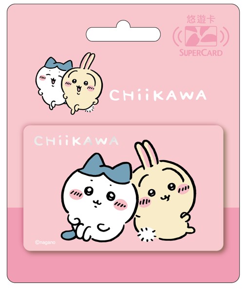 吉伊卡哇Supercard悠遊卡-靠在一起
