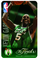 NBA悠遊卡2010總冠軍版 Celtics #5 Kevin Garnett
