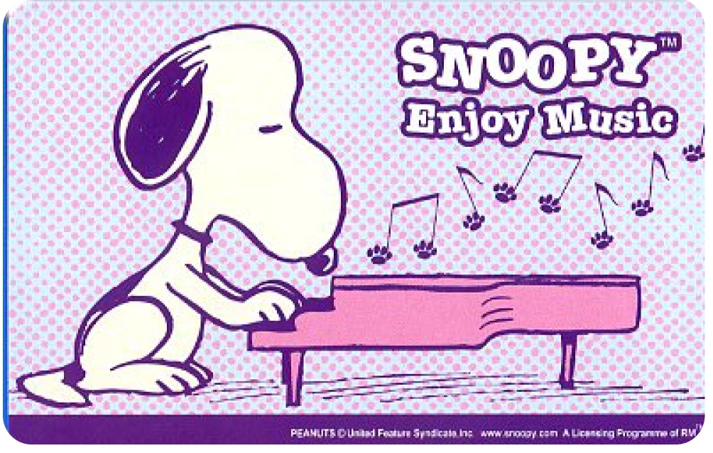 SNOOPY開心的一天-Enjoy Music