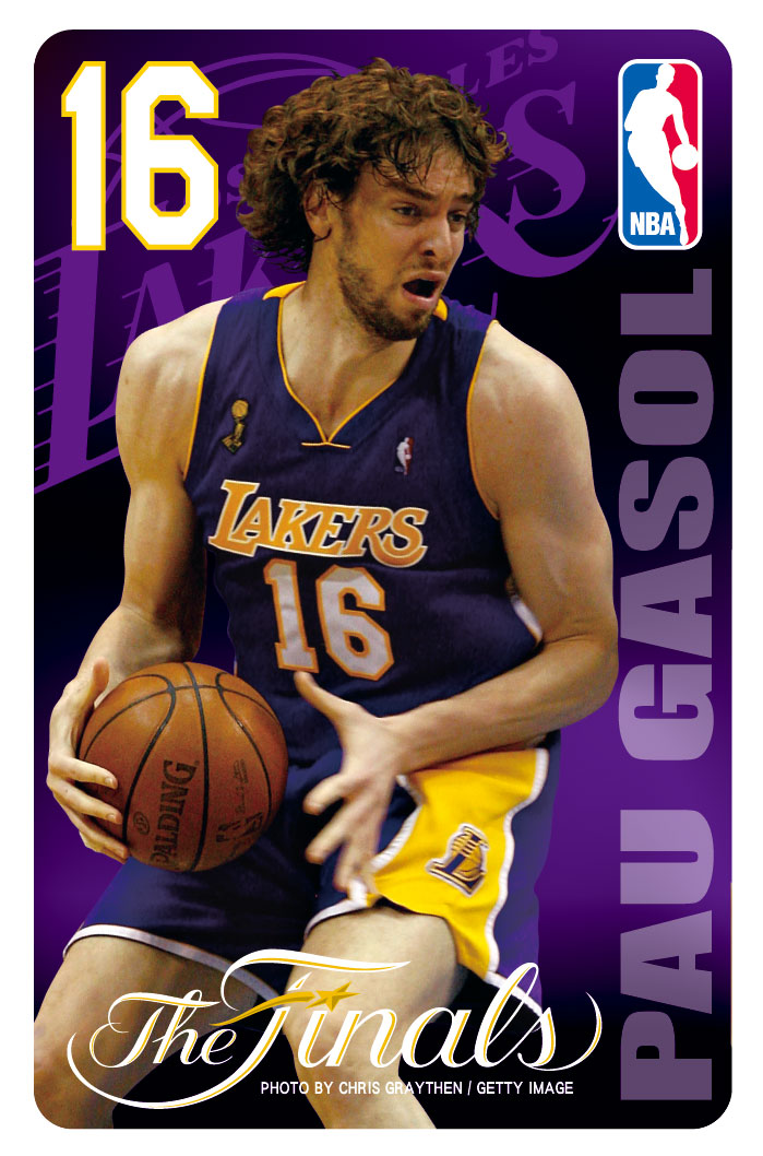 NBA悠遊卡2009總冠軍版_Pau Gasol