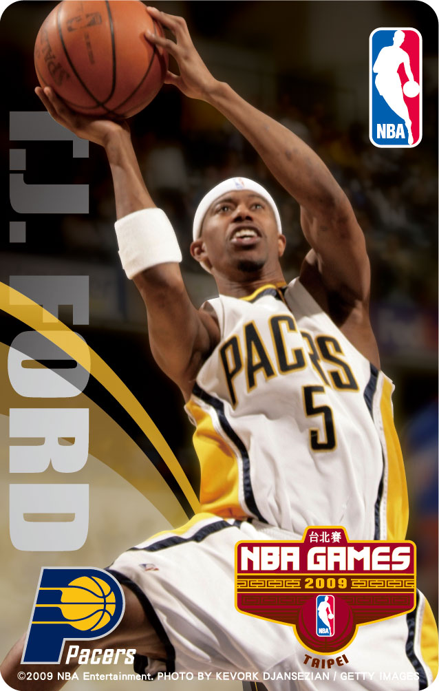 2009NBA台北賽悠遊卡Pacers 5- T.J. Ford