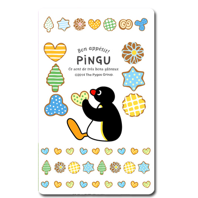 PINGU悠遊卡-美味餅乾