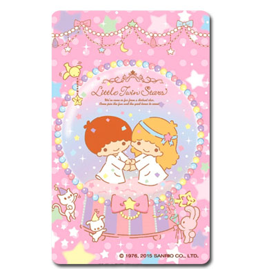雙星仙子40th紀念版悠遊卡-閃亮派對