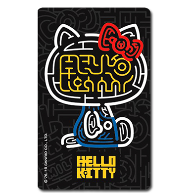 HELLO KITTY鐫刻悠遊卡-經典色系