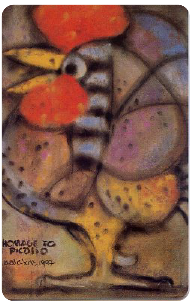 2005雞年生肖紀念版-向畢卡索致敬