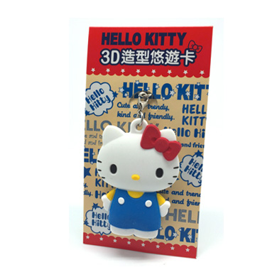 HELLO KITTY3D造型悠遊卡-復古經典款