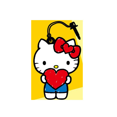 HELLO KITTY40周年造型悠遊卡-LOVE U